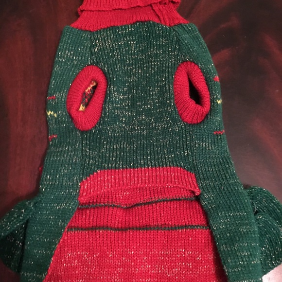 Dog/cat 15” long light up Christmas sweater - Picture 4 of 5